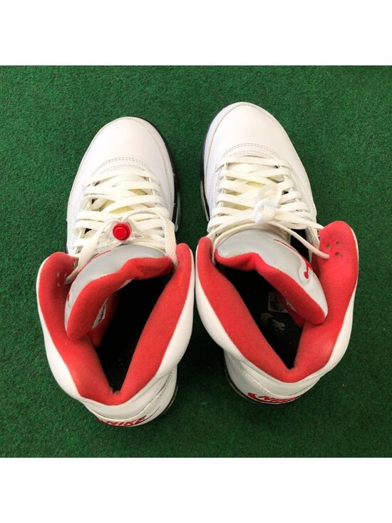 Pre-Owned Air Jordan 5 Retro ‘Fire Red’ 2020 - Size 10 main image 10